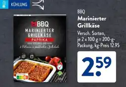 Aldi Süd BBQ Marinierter Grillkäse Angebot
