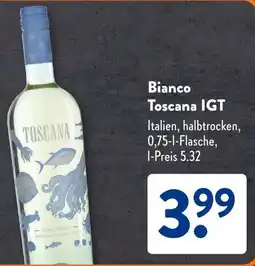 Aldi Süd Bianco Toscana IGT Angebot