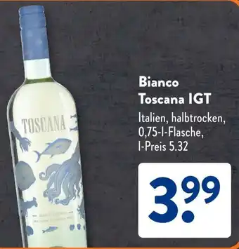 Aldi Süd Bianco Toscana IGT Angebot