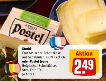 REWE Etorki oder Postel Jeune Angebot