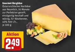REWE Gourmet Bergkäse Angebot