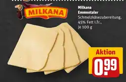REWE Milkana Emmentaler Angebot