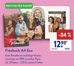 Aldi Süd Fotobuch A4 Eco Angebot