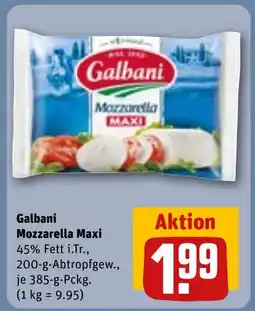 REWE Galbani Mozzarella Maxi Angebot