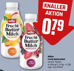 REWE müller Frucht Buttermilch Angebot