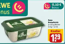 REWE Rama Brotaufstrich Angebot