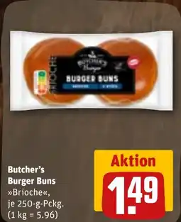 REWE Butcher's Burger Buns >>Brioche<< Angebot