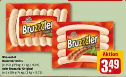 REWE Wiesenhof Bruzzzler Minis oder Bruzzzler Original Angebot