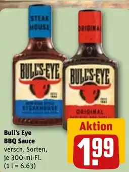 REWE Bull's Eye BBQ Sauce Angebot