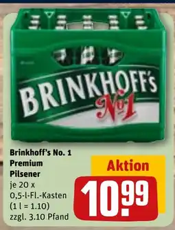 REWE Brinkhoff's No. 1 Premium Pilsener Angebot