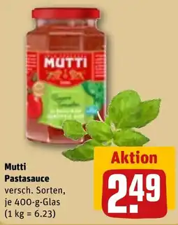 REWE Mutti Pastasauce Angebot