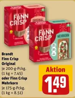 REWE Brandt Finn Crisp Angebot