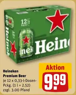 REWE Heineken Premium Beer Angebot