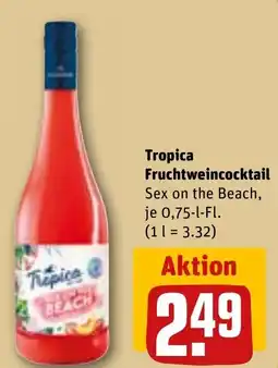 REWE Tropica Fruchtweincocktail Sex on the Beach Angebot