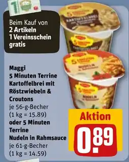 REWE Maggi 5 Minuten Terrine Angebot
