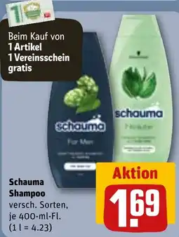 REWE Schauma Shampoo Angebot