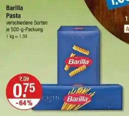 V Markt Barilla Pasta Angebot