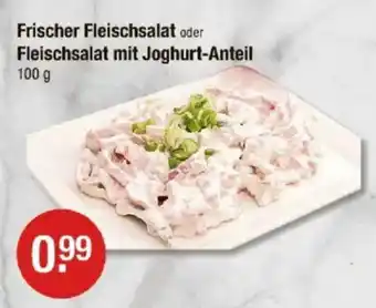 V Markt Frischer Fleischsalat oder Fleischsalat mit Joghurt-Anteil Angebot