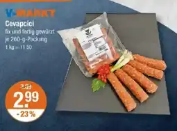 V Markt Cevapcici Angebot