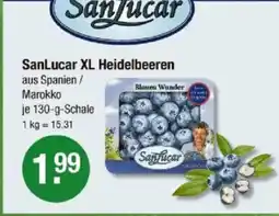 V Markt SanLucar XL Heidelbeeren Angebot