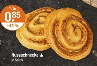V Markt Nussschnecke Angebot