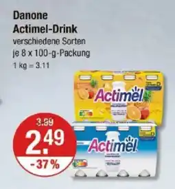 V Markt Danone Actimel-Drink Angebot