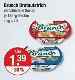 V Markt Brunch Brotaufstrich Angebot