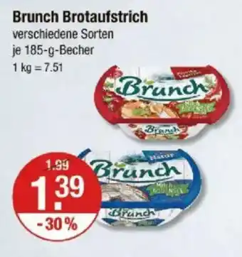 V Markt Brunch Brotaufstrich Angebot