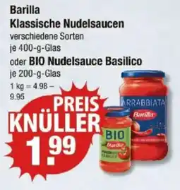 V Markt Barilla Klassische Nudelsaucen Angebot