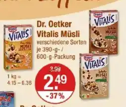 V Markt Dr. Oetker Vitalis Musli Angebot