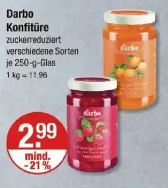 V Markt Darbo Konfitüre Angebot