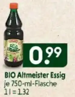 V Markt BIO Altmeister Essig Angebot