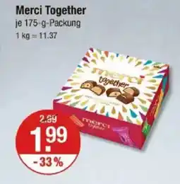 V Markt Merci Together Angebot