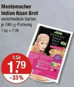 V Markt Mestemacher Indian Naan Brot Angebot