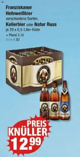 V Markt Franziskaner Hefeweißbier Angebot