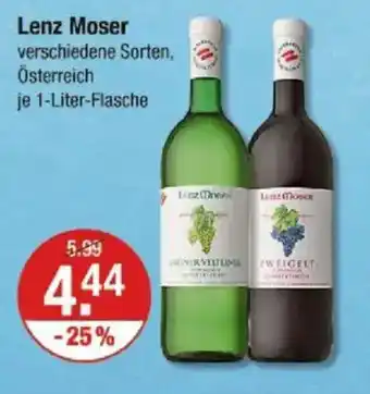 V Markt Lenz Moser Angebot