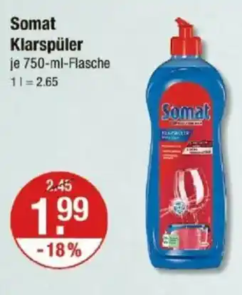 V Markt Somat Klarspüler Angebot
