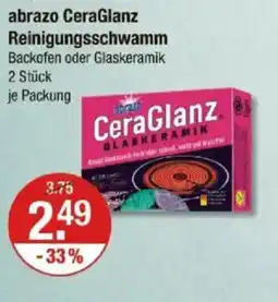 V Markt abrazo CeraGlanz Reinigungsschwamm Angebot