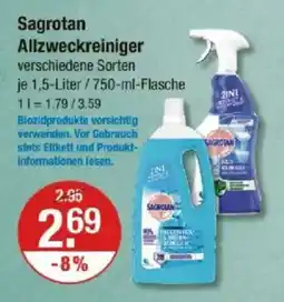 V Markt Sagrotan Allzweckreiniger Angebot