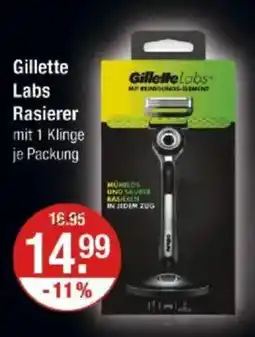 V Markt Gillette Labs Rasierer Angebot