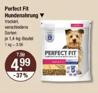 V Markt Perfect Fit Hundenahrung Angebot