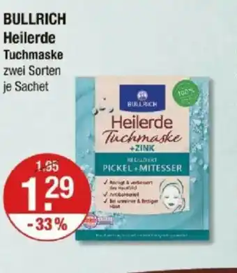 V Markt BULLRICH Heilerde Tuchmaske Angebot
