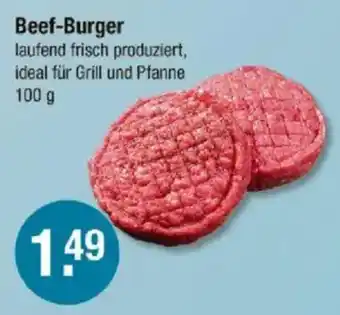 V Markt Beef-Burger Angebot