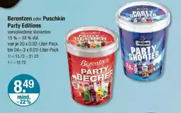 V Markt Berentzen oder Puschkin Party Editions Angebot