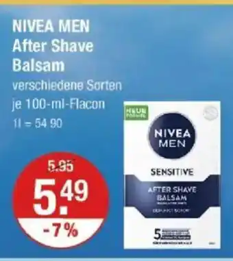 V Markt NIVEA MEN After Shave Balsam Angebot
