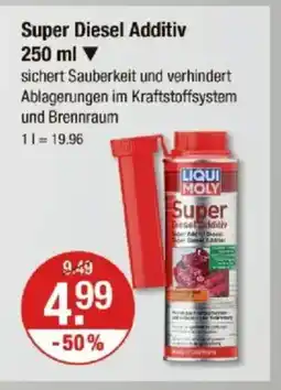 V Markt Super Diesel Additiv Angebot