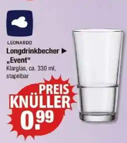 V Markt Longdrinkbecher ► „Event" Angebot