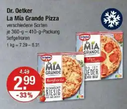 V Markt Dr. Oetker La Mia Grande Pizza Angebot