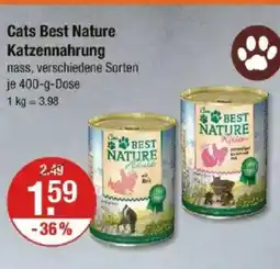 V Markt Cats Best Nature Katzennahrung Angebot