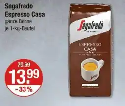 V Markt Segafredo Espresso Casa Angebot
